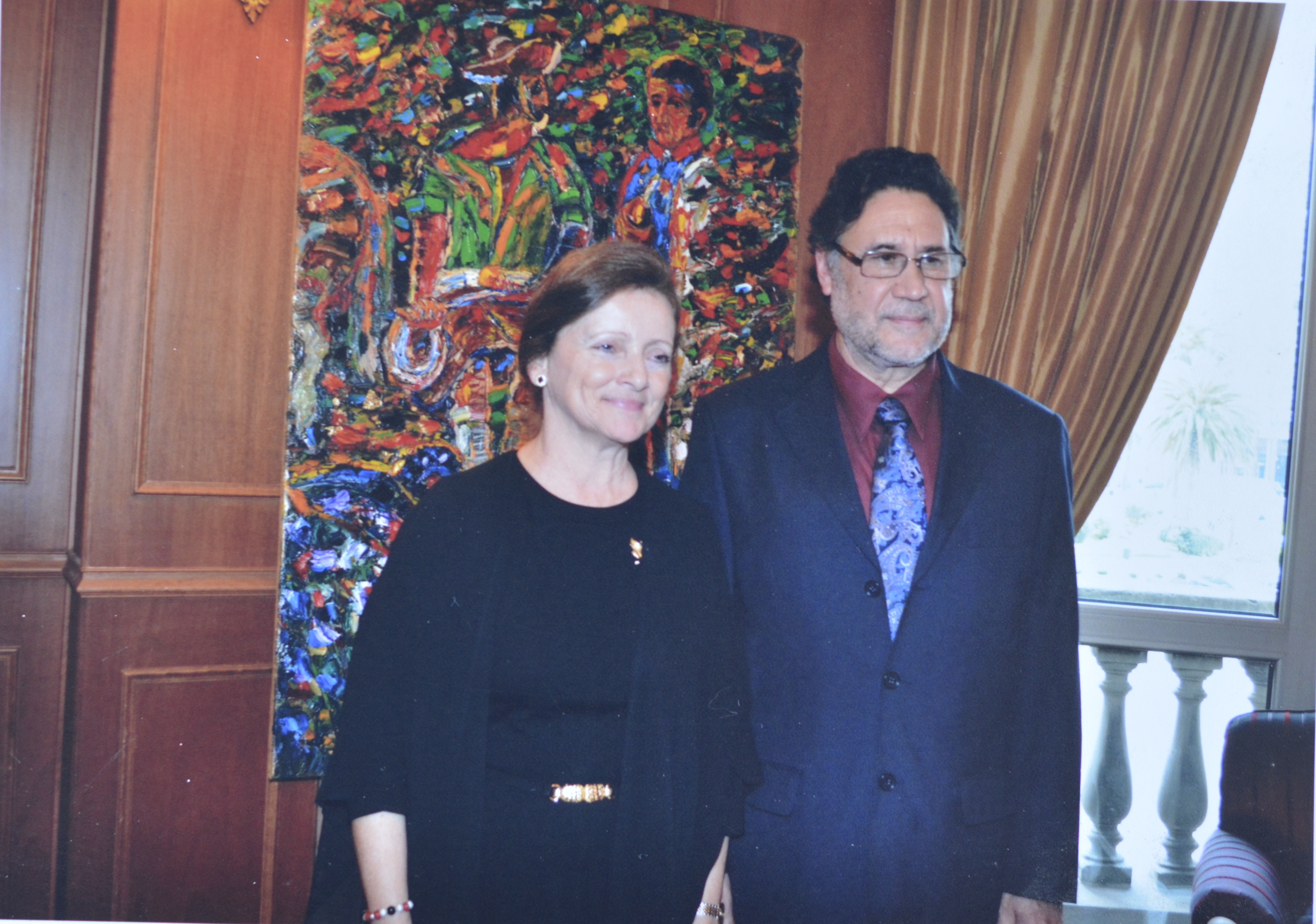 Embajadora de Canadá, Sra. Claire Poulin