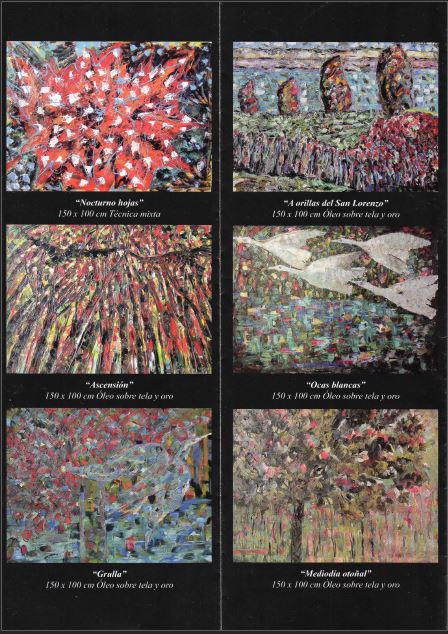 Daniel Tomasini catálogo  Homenaje a Québec  exposición Alianza francesa,  