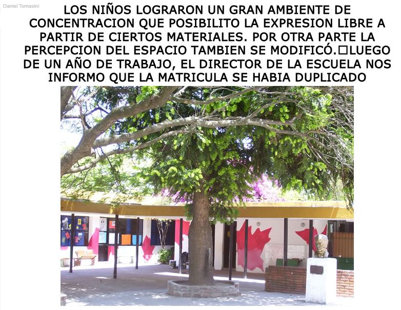 Daniel Tomasini intervenciones murales Proyecto Pintores uruguayos y canadienses escuela Canadá barrio La Teja