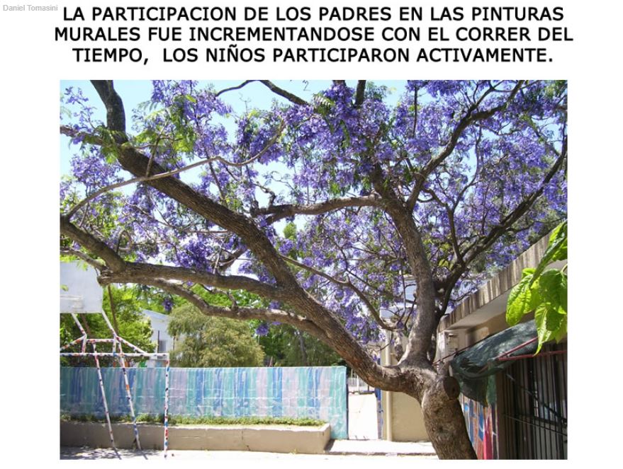 Daniel Tomasini intervenciones murales Proyecto Pintores uruguayos y canadienses escuela Canadá barrio La Teja