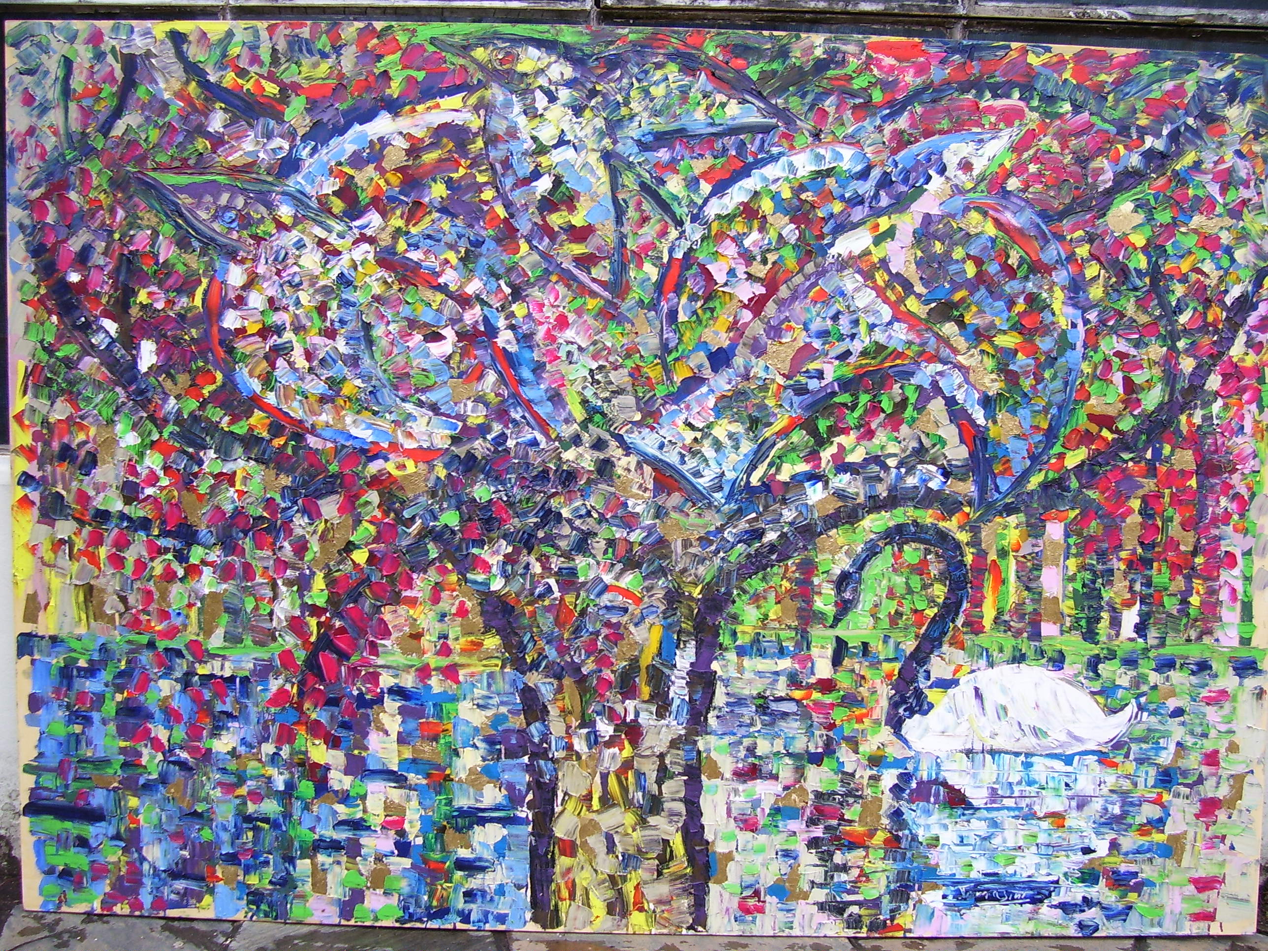 Daniel Tomasini exposición realizada en espacio de arte La Colmena 