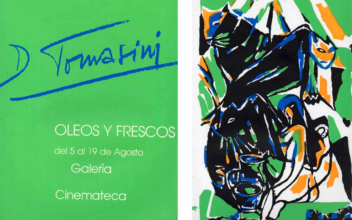 Daniel Tomasini exposiciones óleos y frescos