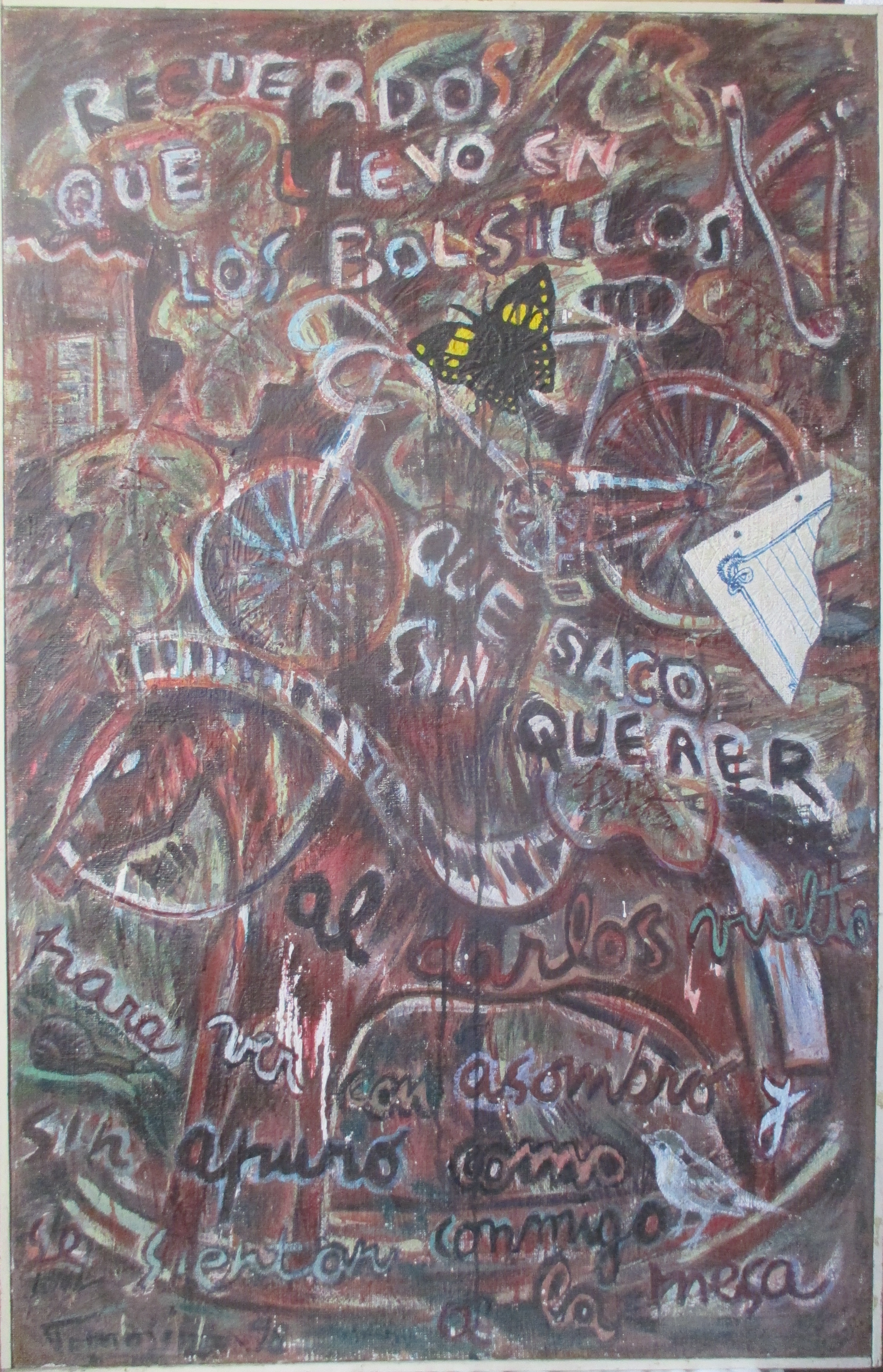 Daniel Tomasini José Artigas exposición  recuerdos Centro de Artistas plásticos 