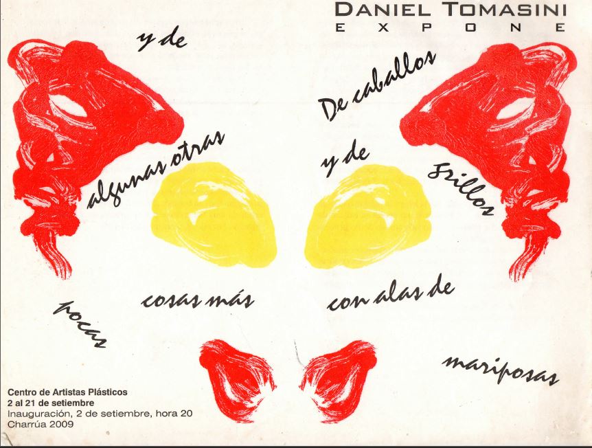 Daniel Tomasini José Artigas exposición  recuerdos Centro de Artistas plásticos 