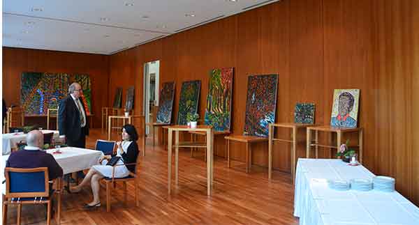 Daniel Tomasini exposición Selva Negra