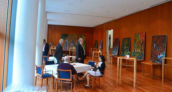 Daniel Tomasini exposición Selva Negra