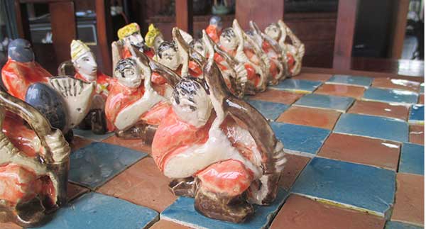 Daniel Tomasini diseño de tablero de ajedrez