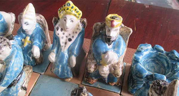 Daniel Tomasini diseño de tablero de ajedrez