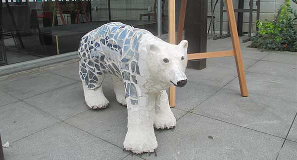 Daniel Tomasini exposición patrocinada por la Francofonía en Unitec-Rocha Planeta en alerta 