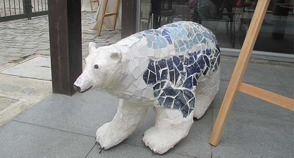 Daniel Tomasini exposición patrocinada por la Francofonía en Unitec-Rocha Planeta en alerta 