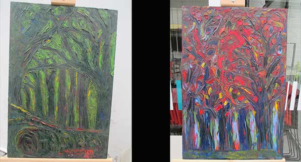 Daniel Tomasini exposición patrocinada por la Francofonía en Unitec-Rocha Planeta en alerta 