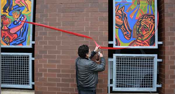 Daniel Tomasini intervenciones murales