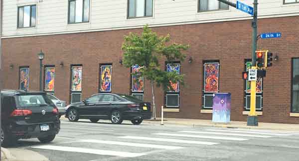 Daniel Tomasini intervenciones murales