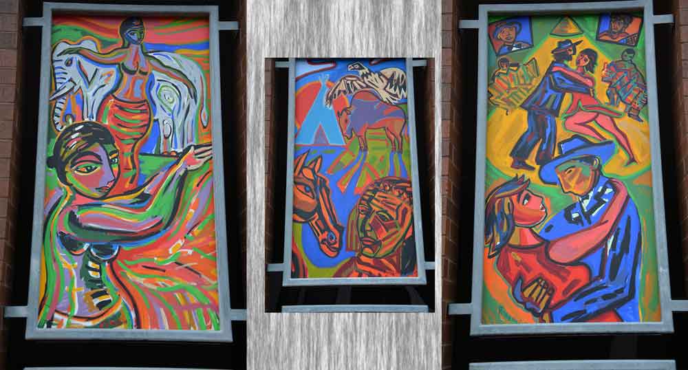 Daniel Tomasini intervenciones murales