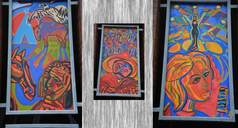 Daniel Tomasini intervenciones murales