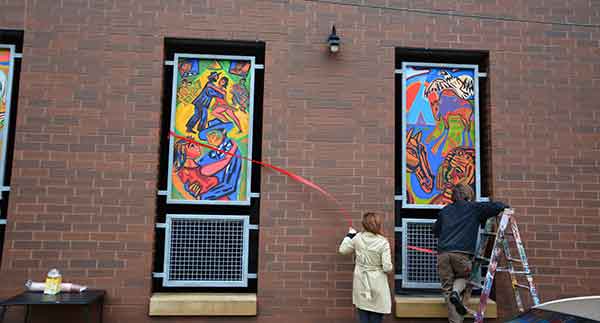 Daniel Tomasini intervenciones murales