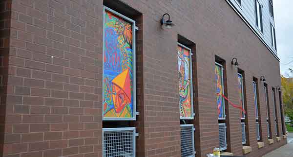 Daniel Tomasini intervenciones murales