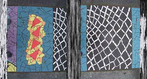 Daniel Tomasini extensión universitaria mosaicos Cinta memorial Plaza Punta de Rieles