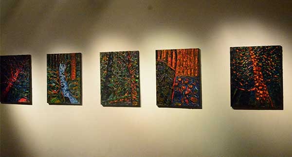 Daniel Tomasini exposición Selva Negra