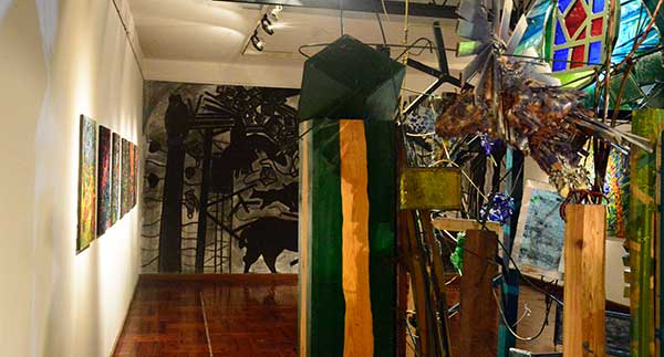 Daniel Tomasini exposición Selva Negra