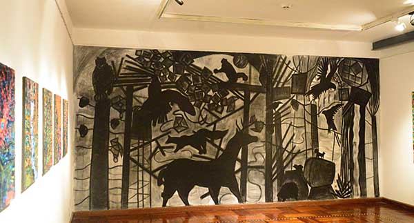 Daniel Tomasini exposición Selva Negra