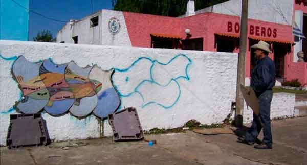 Daniel Tomasini intervenciones murales San Gregorio de Polanco 2010