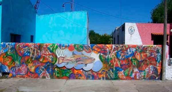 Daniel Tomasini intervenciones murales San Gregorio de Polanco 2010