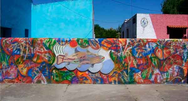 Daniel Tomasini intervenciones murales San Gregorio de Polanco 2010