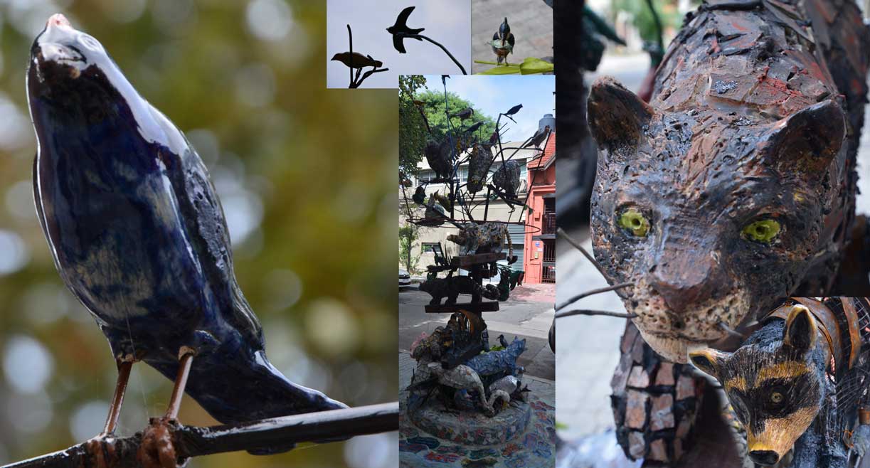 Daniel Tomasini instalación Proyecto planeta en alerta